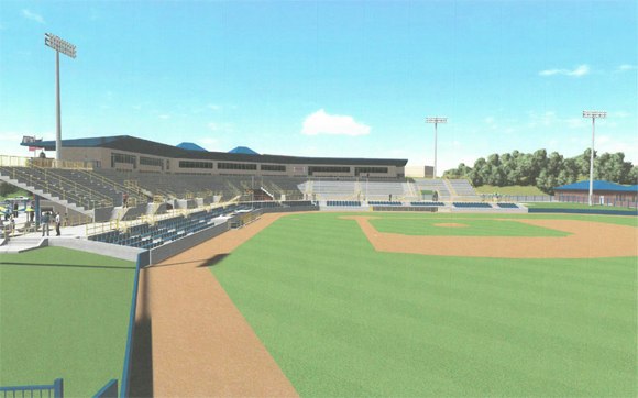 Proposed West Virginia ballpark