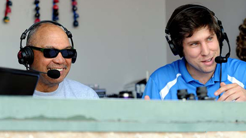 Reggie Jackson and Jay Burnham