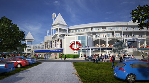 New Hammond Stadium rendering New Hammond Stadium rendering
