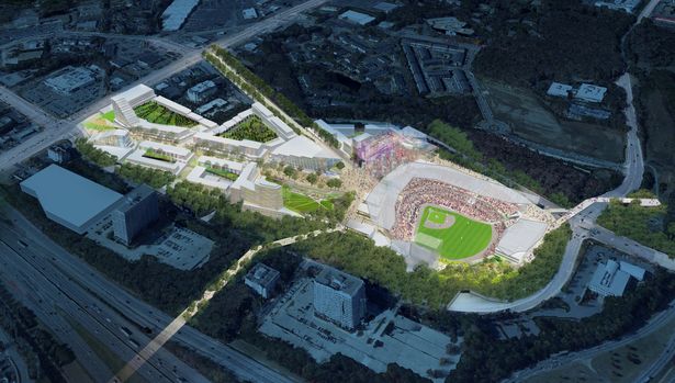 Proposed Atlanta Braves ballpark